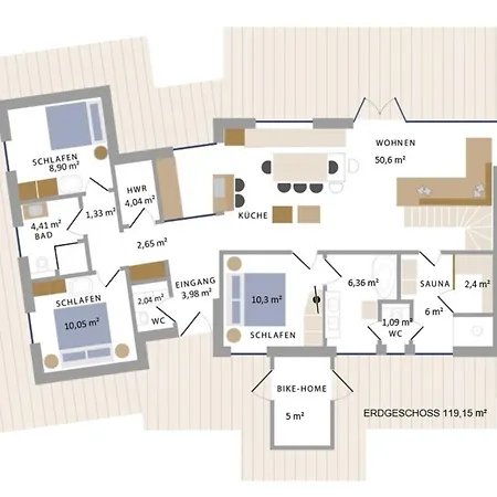 펜션 Reetdorf Geltinger Birk Atelierhaus Haselrute