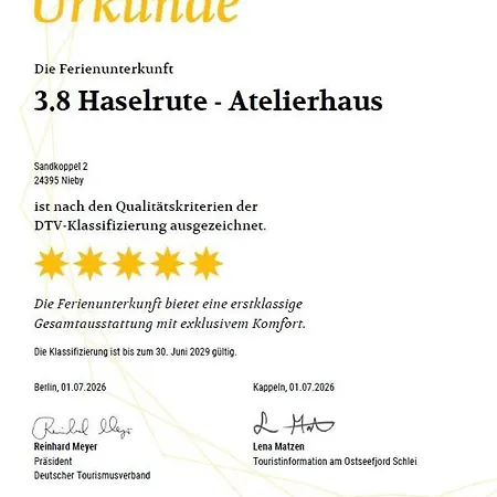 Reetdorf Geltinger Birk Atelierhaus Haselrute * Nieby (Nieby, Schleswig-Flensburg)
